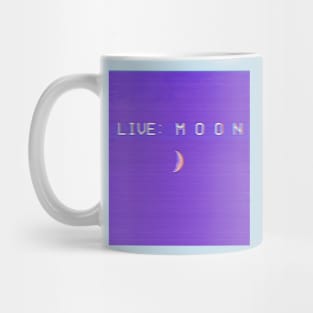 live moonshot purple Mug